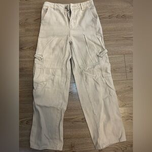 Grey Cargo Jeans
